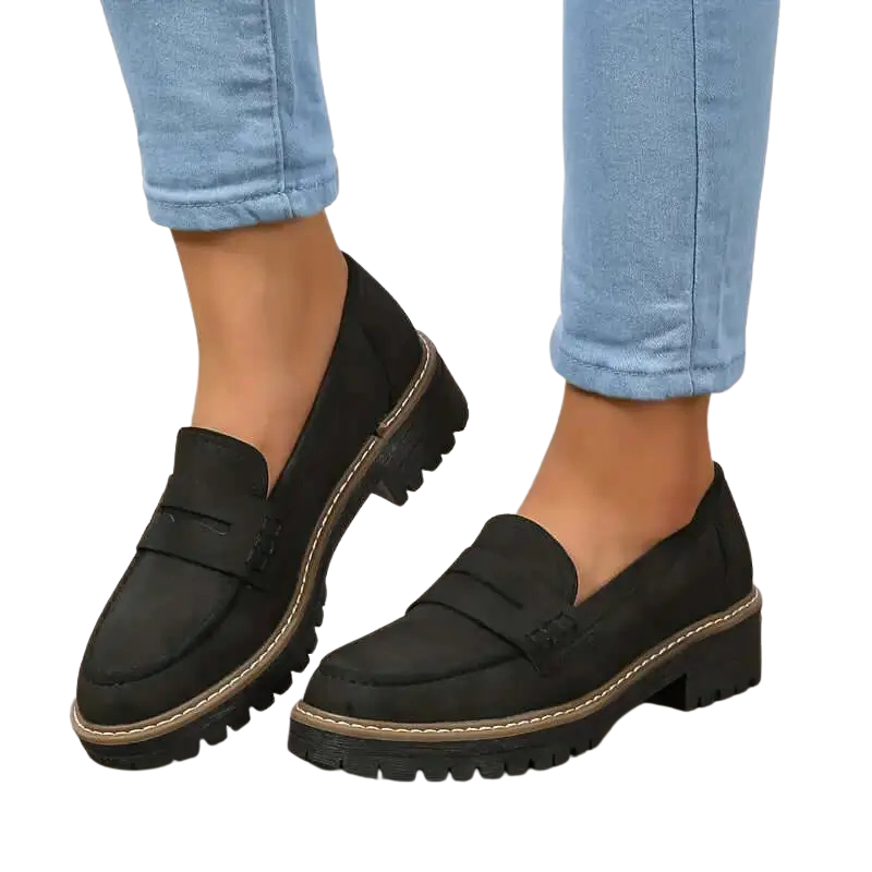 NADIA™ | Mocassins Intemporels en Daim