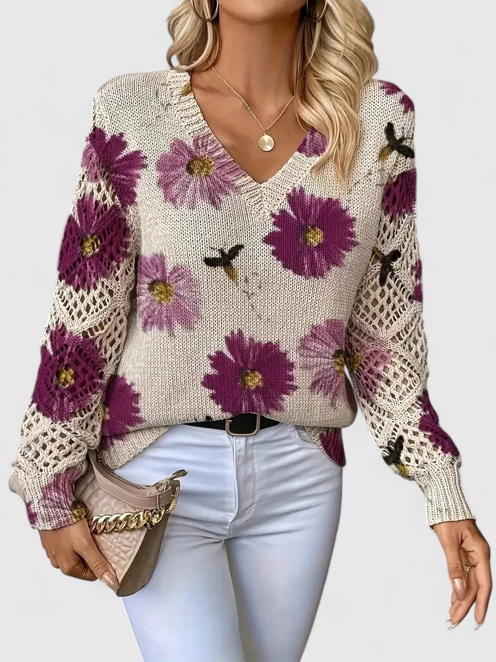 ORNELLA | PULL FLEURI