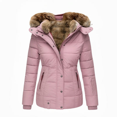 Anna™ - Manteau d’hiver chaud avec doublure en fausse fourrure