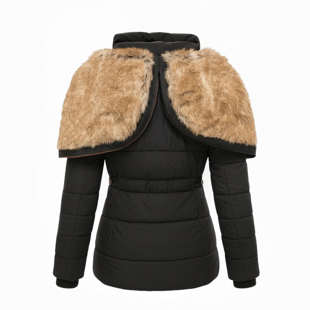 Anna™ - Manteau d’hiver chaud avec doublure en fausse fourrure