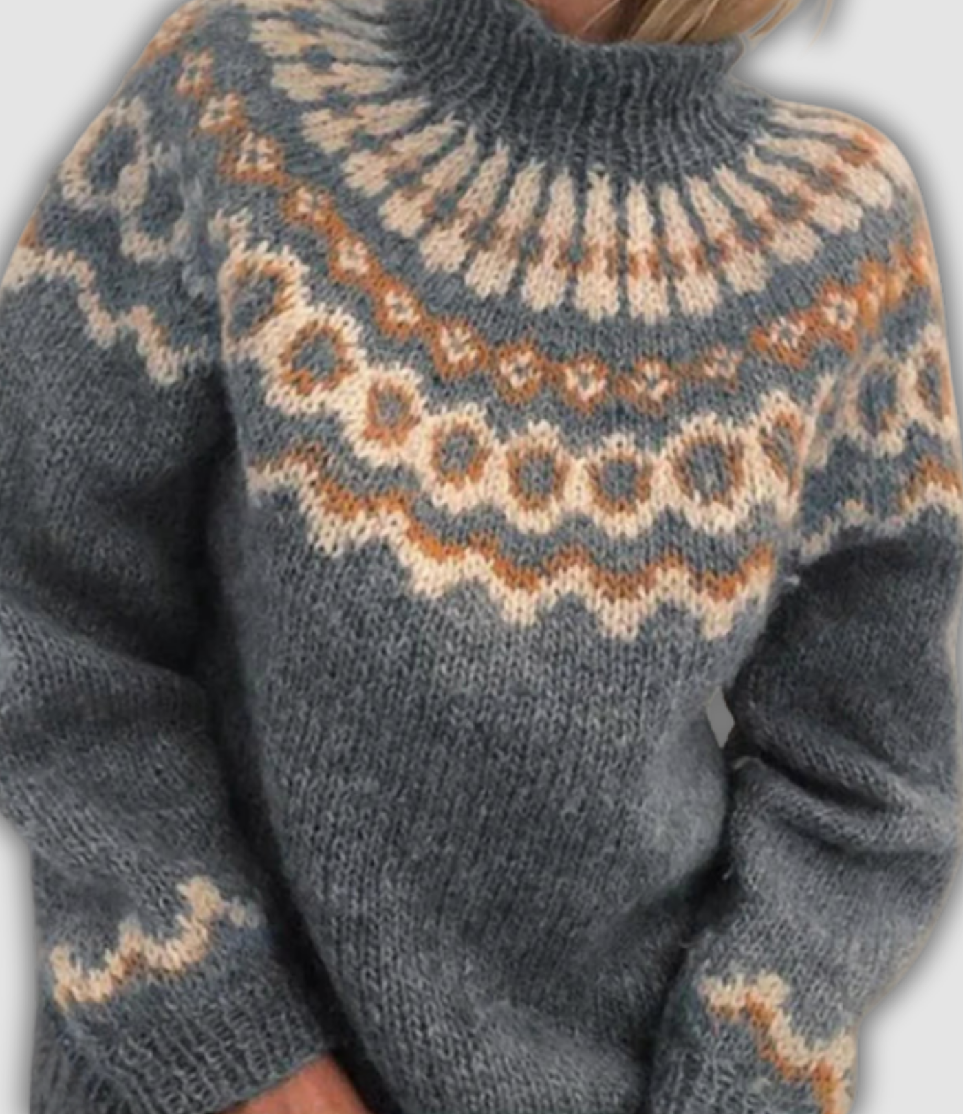 Violetta™ – Pull à col roulé confortable