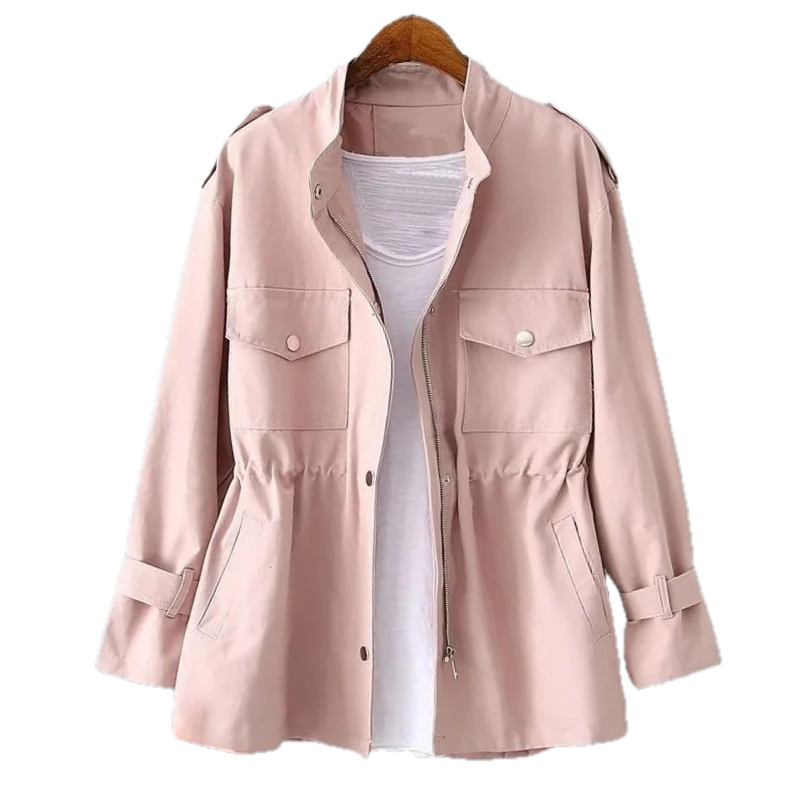 Elka- Manteau Élégant En Laine
