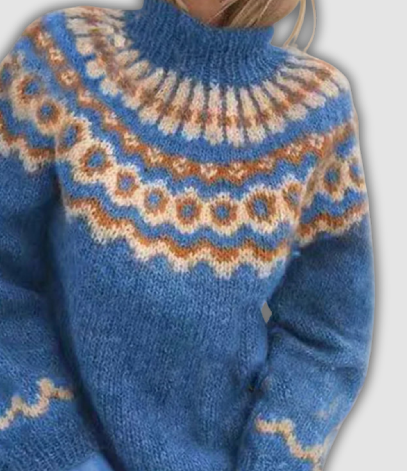 Violetta™ – Pull à col roulé confortable