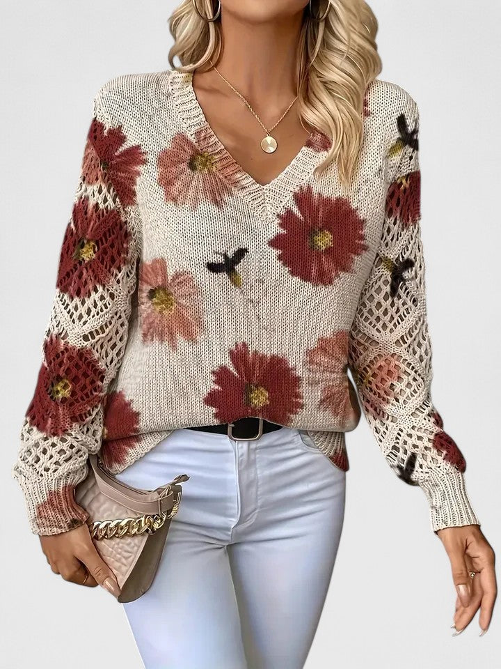 ORNELLA | PULL FLEURI