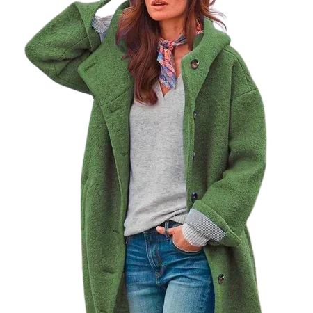 Alessia - Manteau Doux Mi-Saison