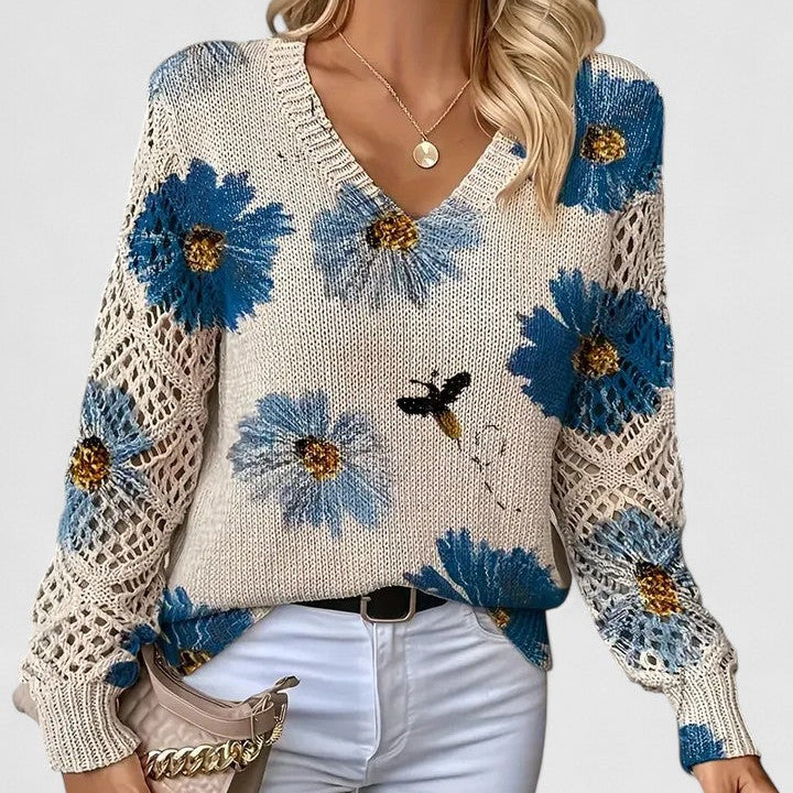 ORNELLA | PULL FLEURI