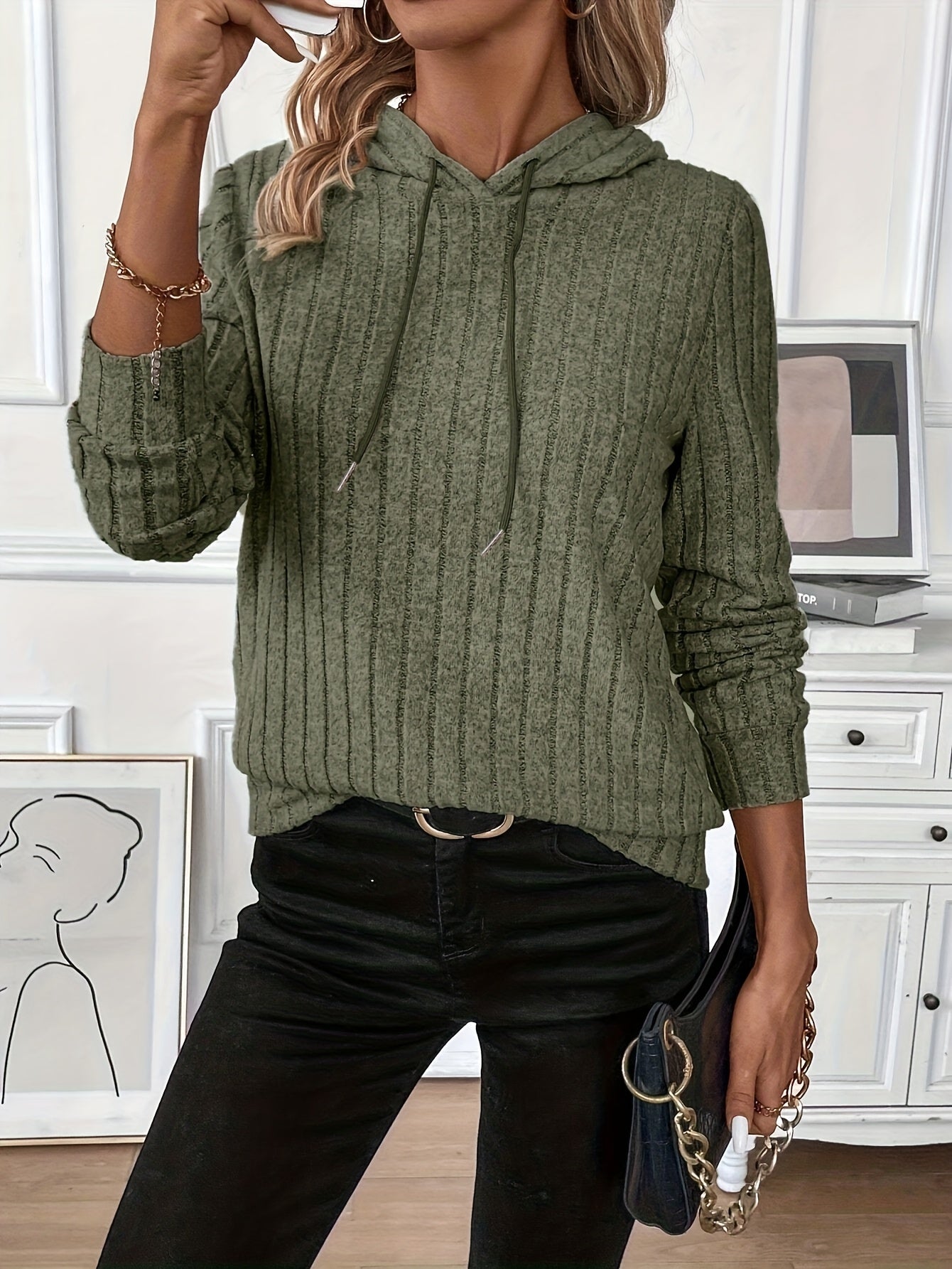 MARLÈNE™ | SWEAT À CAPUCHE ÉLÉGANT