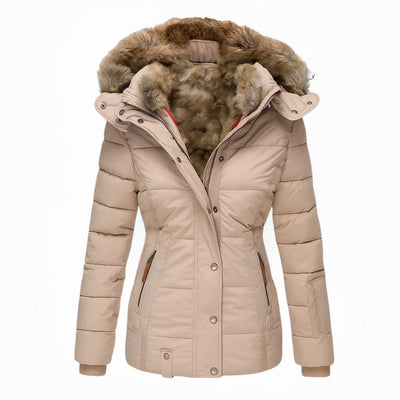 Anna™ - Manteau d’hiver chaud avec doublure en fausse fourrure