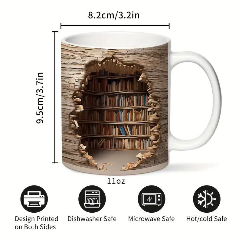 Tasse magique à changement de chaleur – Bibliothèque éphémère