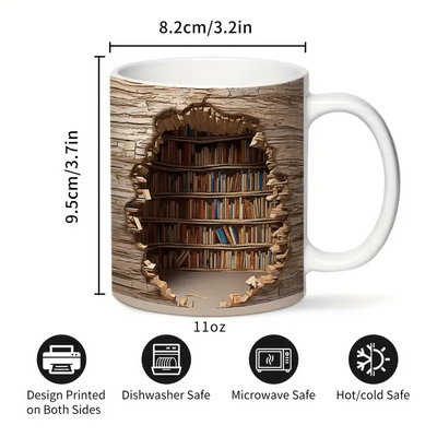 Tasse magique à changement de chaleur – Bibliothèque éphémère