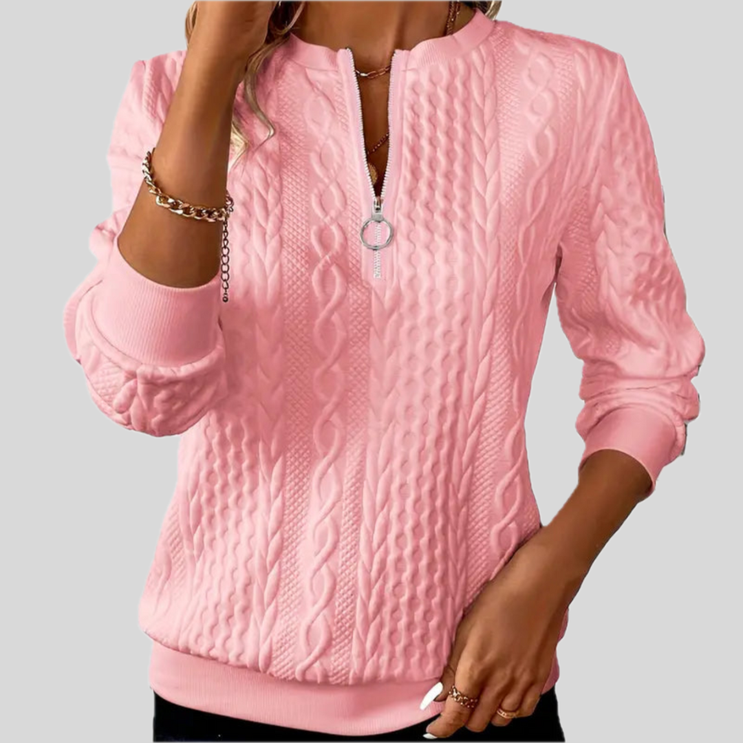 GIOIA | PULL AVEC FERMETURE ÉCLAIR