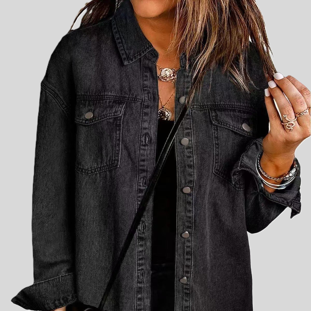 Roxane™ - Veste en Jean Intemporelle