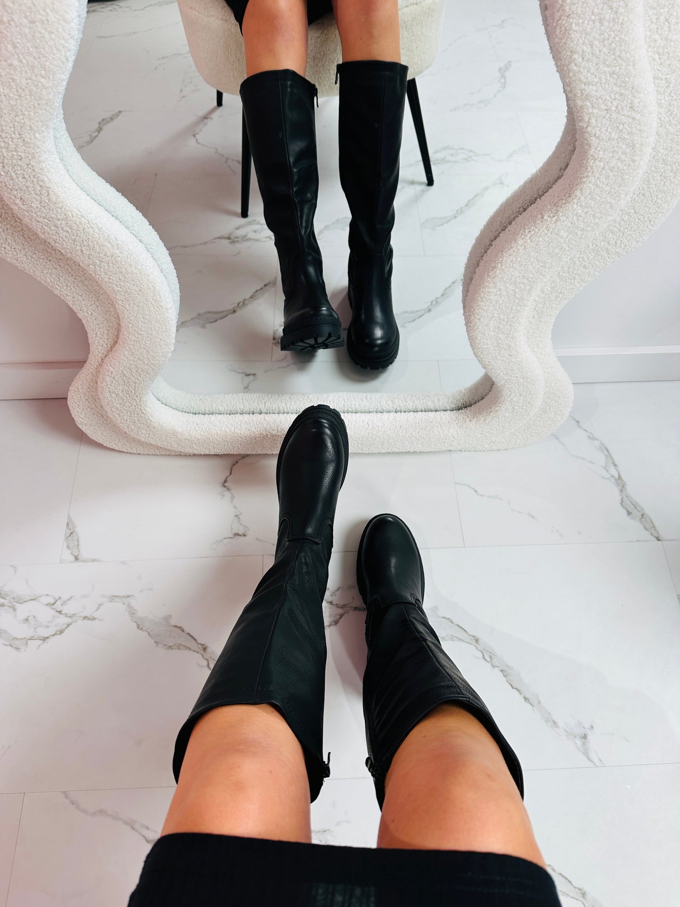 Anetta – Bottes Noires Élégantes