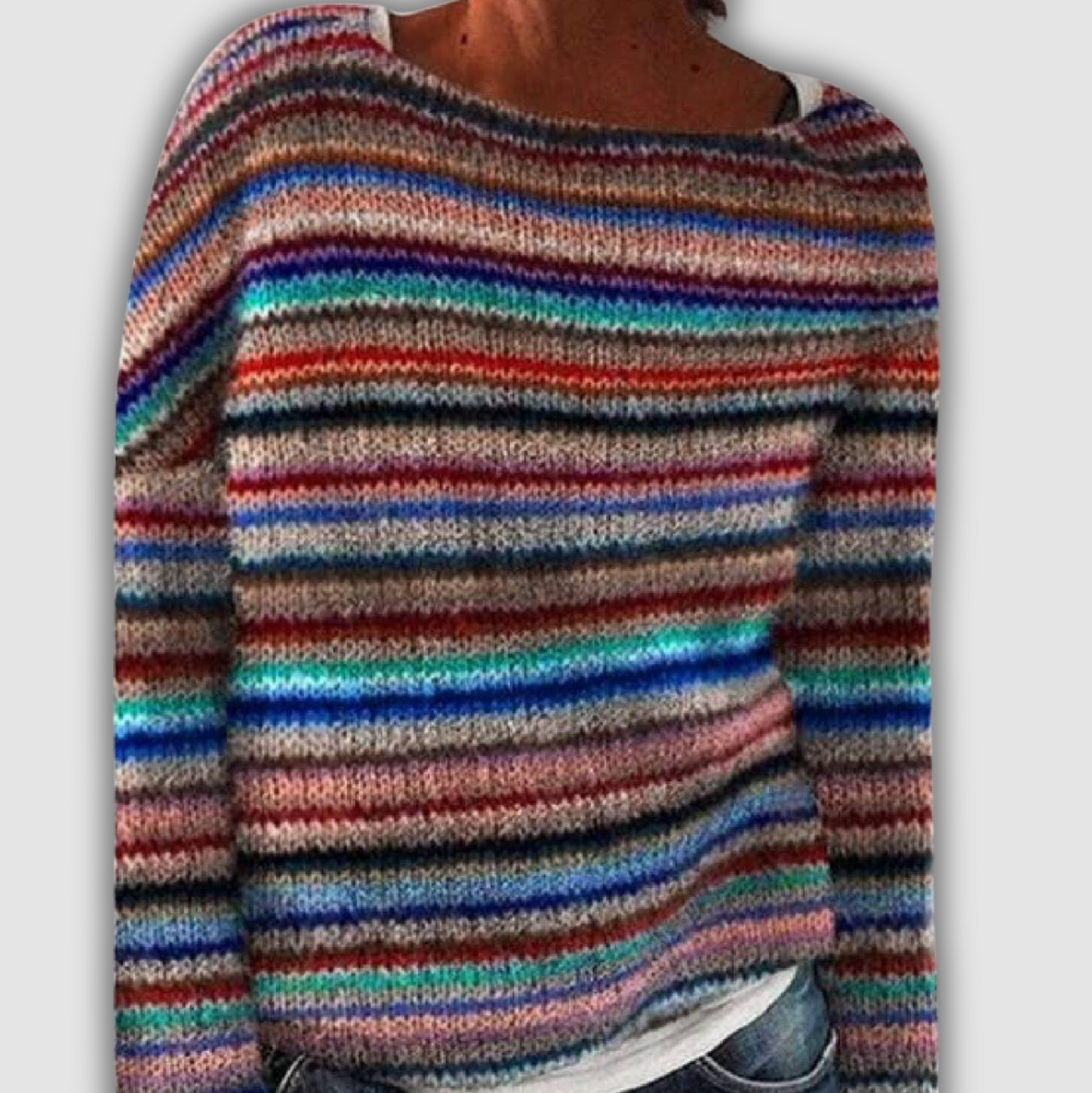 Jorina™ – Pull rétro confortable