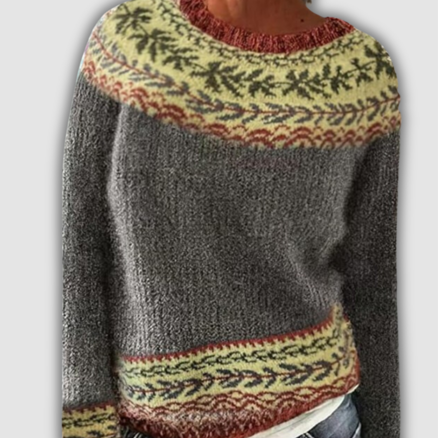 Anouk™ – Pull rétro confortable