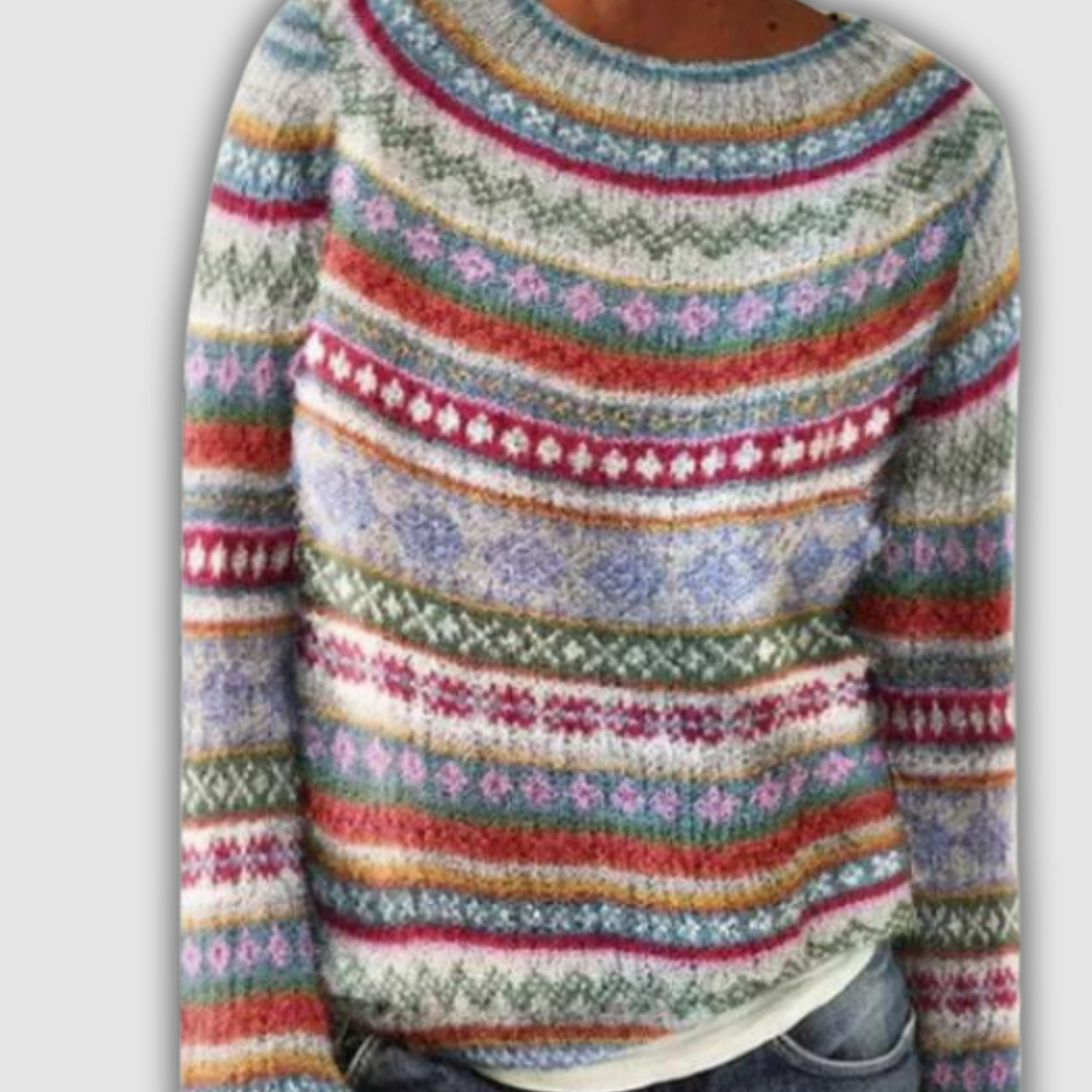 Salome™ – Pull rétro élégant