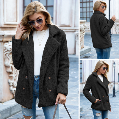 Norah™ - Manteau teddy
