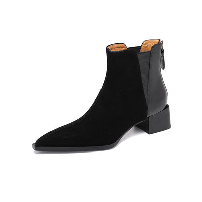 Verena | Bottines de luxe à talon moyen