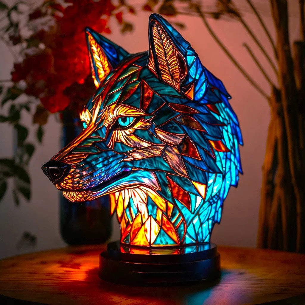 Jojo – Lampe en Vitraux