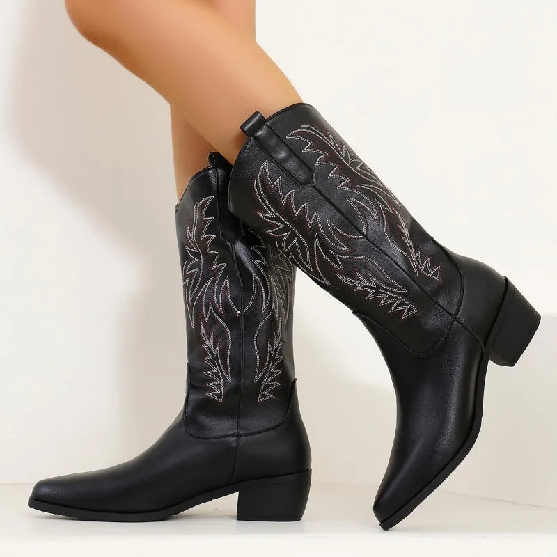 Juliette | Bottes Cowboy Orthopédiques de Soutien