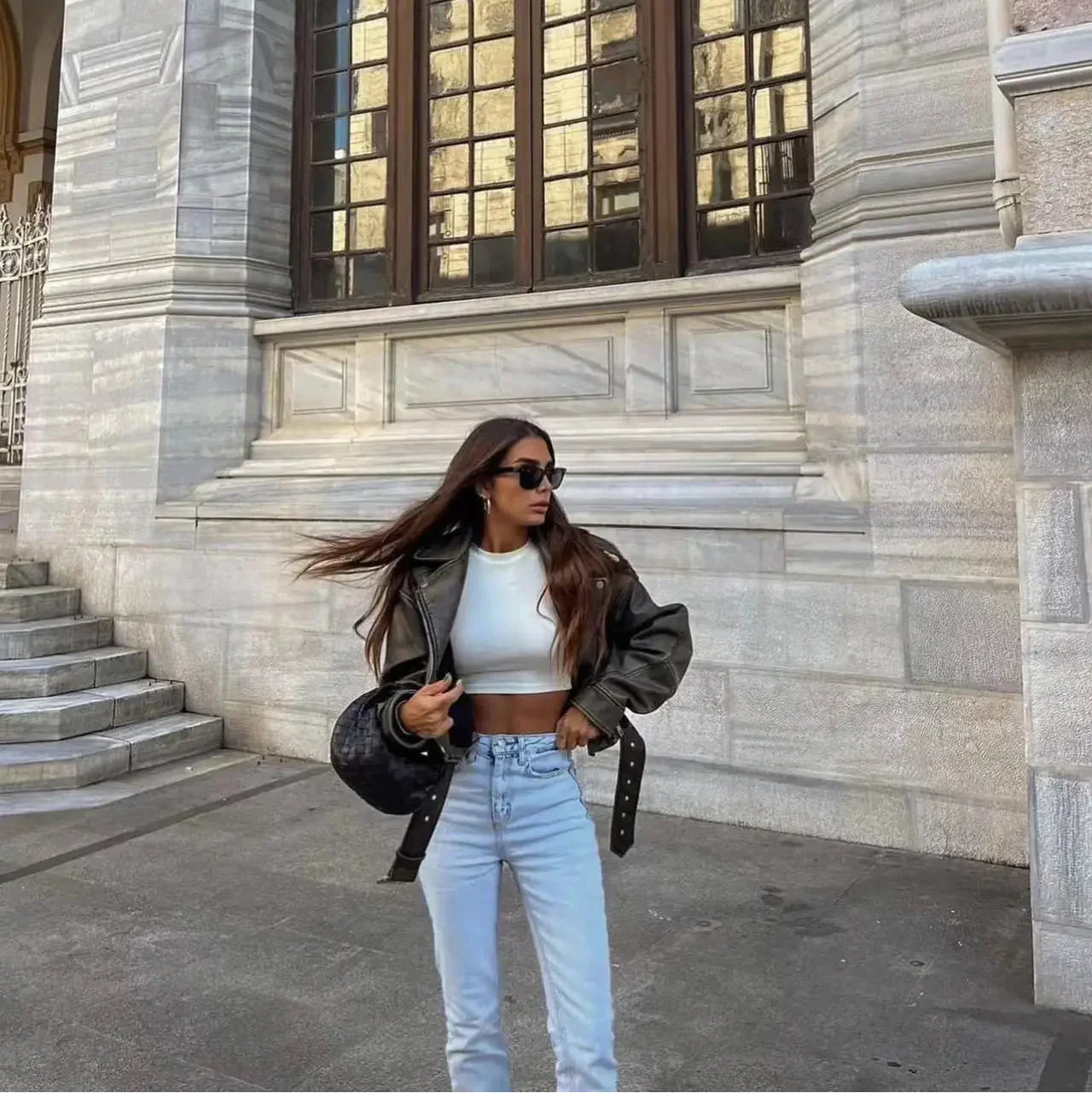 Auvrelle™ - Veste polyvalente en cuir de qualité