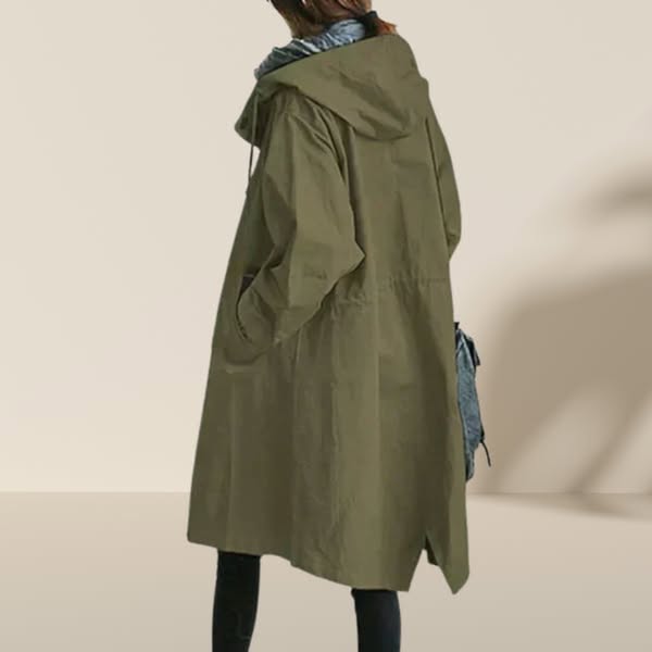 Léa™ - Trench Coat Élégant Déperlant