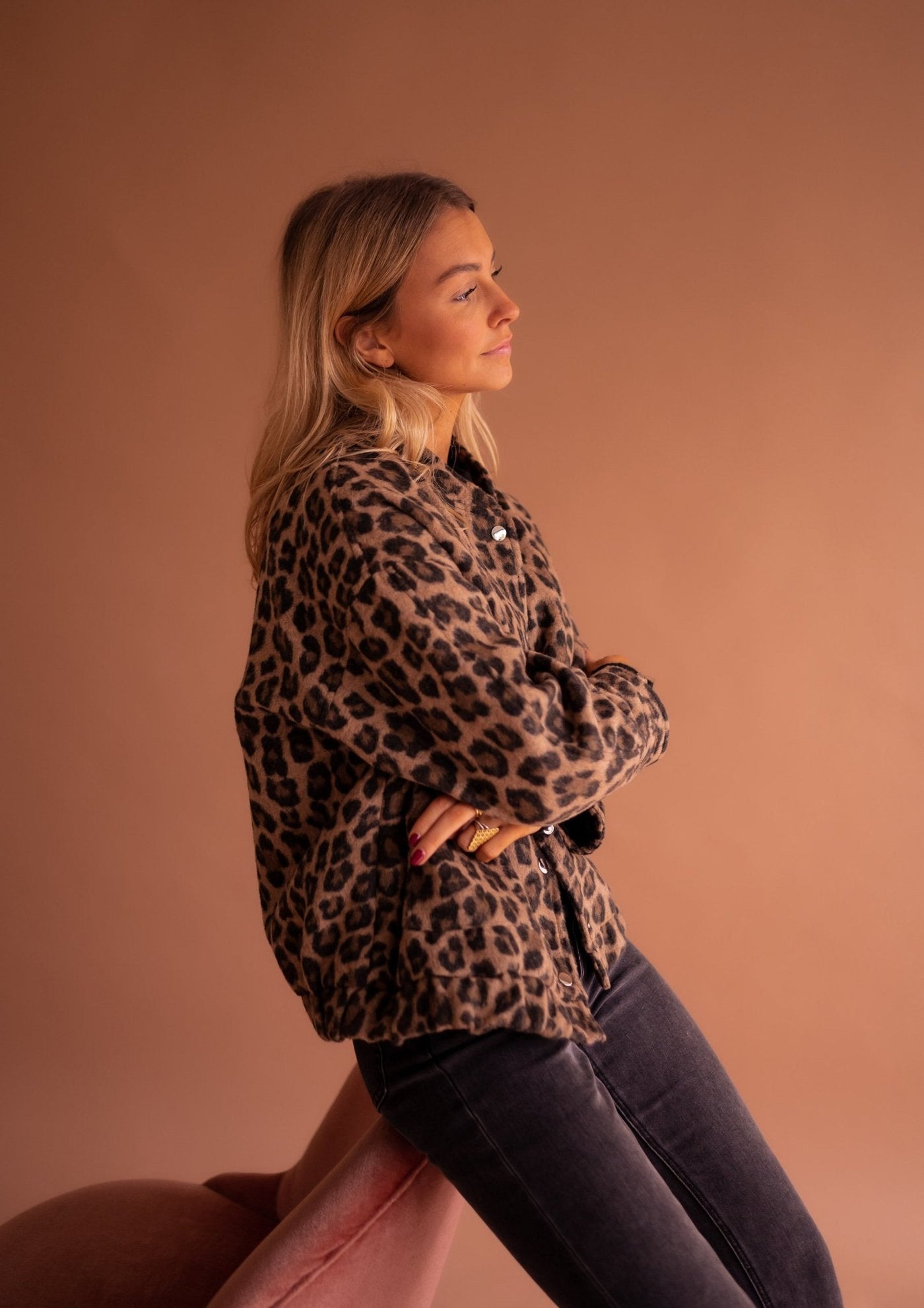 Charlene™ – Veste Léopard Tendance