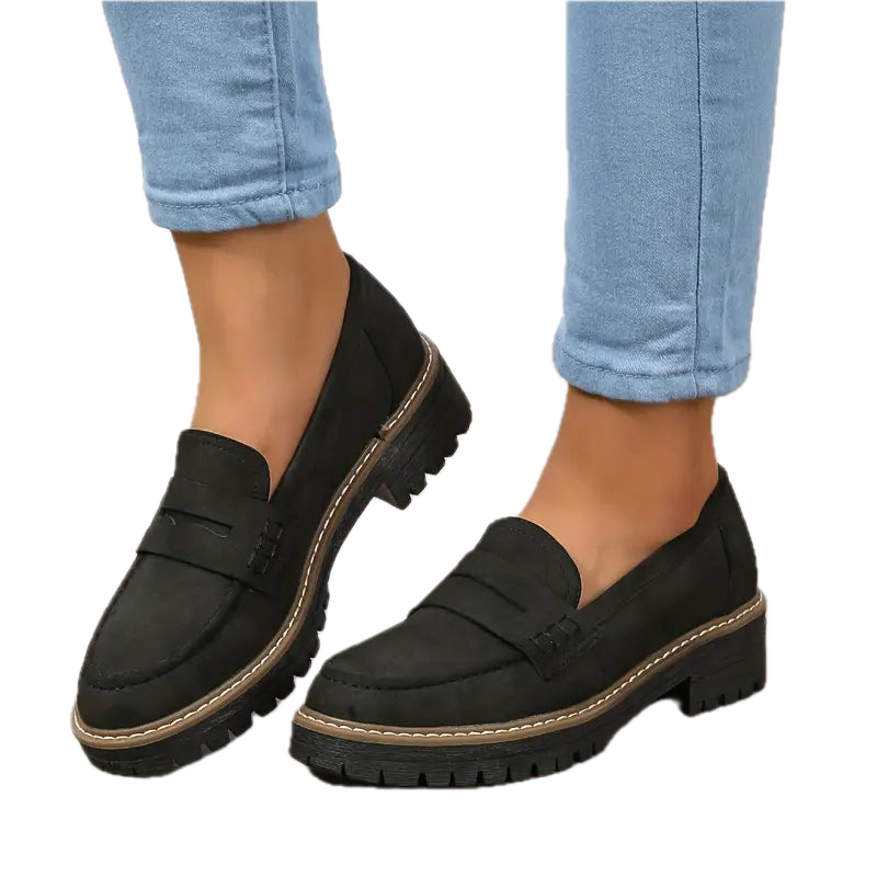Ciela - Mocassins en Suède Élégants